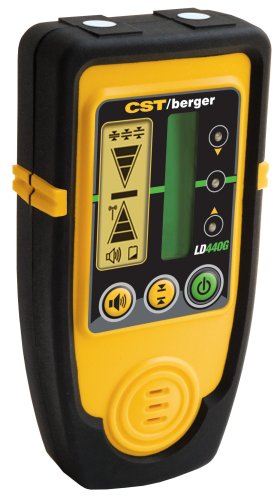 CST/berger 57-LD440G Green Beam Dual Sided Electronic Laser Detector with Bracket