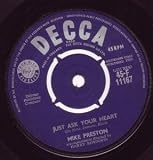 JUST ASK YOUR HEART 7 INCH (7" 45) UK DECCA 1959