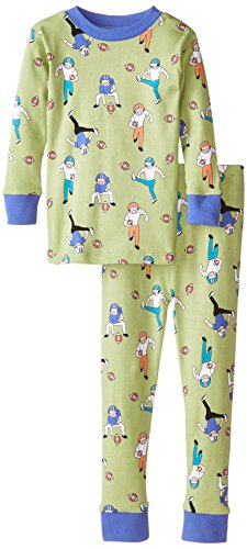 New Jammies Little Boys' Snuggly Pajama, Football Tough, 4T