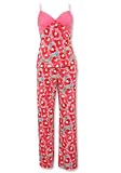 Josie by Natori Bisou Red Cami and Pant