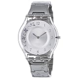 Swatch Women's SFK300G Stainless-Steel Quartz Watch with Silver Dial