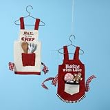 FABRIC APRON ORNAMENT