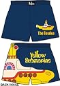 Beatles 'Yellow Submarine' boxers navy blue pajama shorts