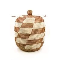 Brown Senegal Laundry Hamper- Extra Large
