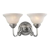 Buckingham 2 Light Sconce in Antique Silver