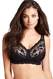 Total Support Floral Lace Non-Padded B-G Bra