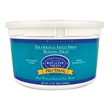 On Sale Stewart's Pro-Treat 21 ounce Tub Freeze Dried Dog Treats, Beef Liver by MiracleCorp/Gimborn by Pro-Treat