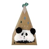 【ノーブランド品】かわいい 赤ちゃん 柔らかい 暖かい ふわふわ ベッドソックス スリッパ パンダのパターン 幼児 靴下 1-4歳