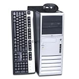 Fast HP DC7600 Computer Tower Desktop Pentium 4 HT 3.2Ghz 2GB 320GB DVD+/-R ....