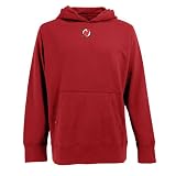 NHL New Jersey Devils Signature Hooded Sweatshirt, Dark Red, Large