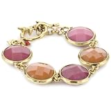 Lucky Brand Cuba Libre Gold-Tone Fuchsia Flex 
