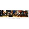 Times Square (New York City, Lights) Art Poster Print - 12" X 36"