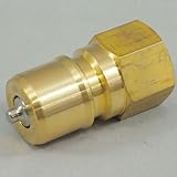 真鍮製 バルブ式中圧用プラグカプラー KS-3P-BSBM