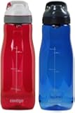 Contigo 32oz Autoseal Cortland Water Bottles, Sangria & Monaco Blue