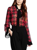 Just Cavalli Blusa (Rojo / Negro)