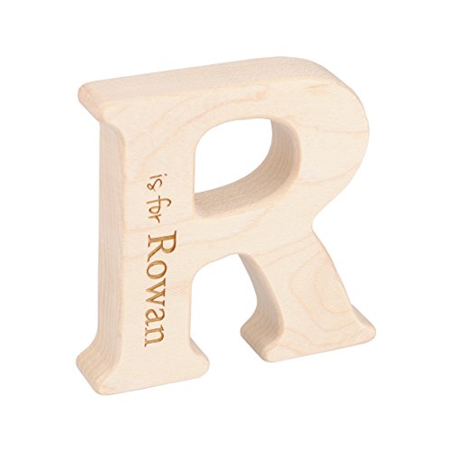 Personalized Wooden Letter Teethers (R)