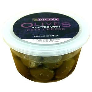 Divina Olives stuffed w Feta Cheese by Divina
