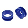 Neon Dark Blue Acrylic Screw on Flesh Tunnel - 13/16'' (20mm) - Sold as a Pair