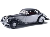 Review Guiloy 68561 / Diecast Model BMW 327 Coupe in Black and Silver (1:18 scale)