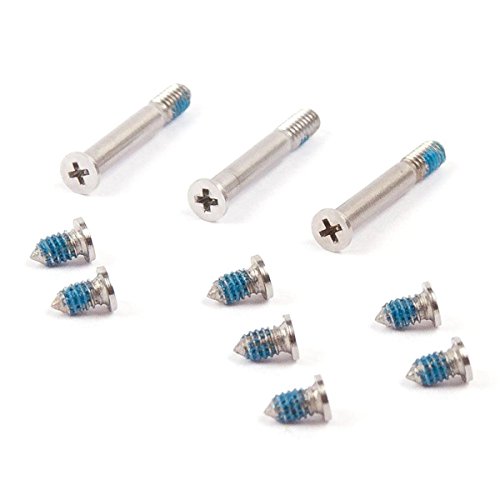 ACENIXÂ® Bottom Base Screws Repair Fix Set for MacBook Pro A1278 A1286 A1297 13" 15" 17"
