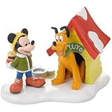 Department 56 Disney Village a Special Snack for Pluto Village Accessory, 3-Inch