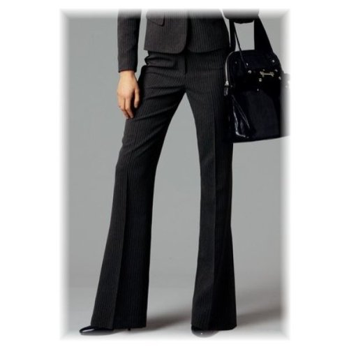 Damen Hose, GESTREIFT BOOTCUT, von LAURA SCOTT, 