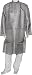 Men Clothing Casual Evening Dress Kurta in Silk Pajama Set India Fashion Size L (gkps020)