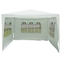Kurtis 3 x 3m Outdoor Garden Party Tent Gazebo White Ideal for Fetes/ Weddings