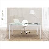 Zuo Liftoff Dining Table, White