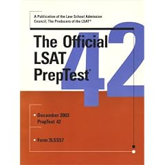 The Official LSAT PrepTest 42 (Official LSAT PrepTest)