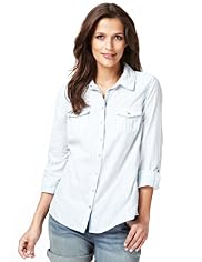 Indigo Collection Pure Cotton Striped Shirt