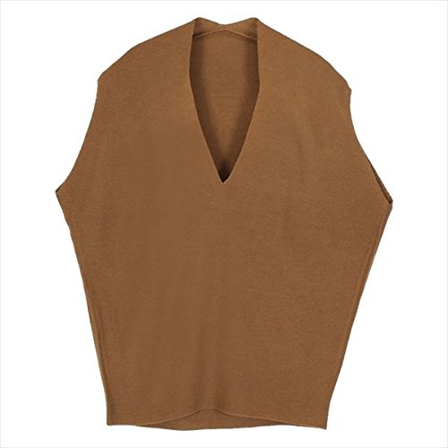 ティティベイト（titivate） ゆるVネックノースリーブニットプルオーバー