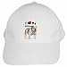 I Love My Bulldog White Cap Hat