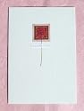 Handmade Wedding Invitation- Lace Flower Pink