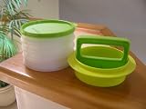 Tupperware Hamburger Press Set