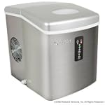 Portable Stainless Steel Ice Maker Wi...
