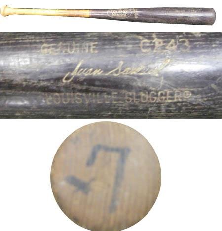 Juan Samuel Game Used Bat - Game Used MLB Bats