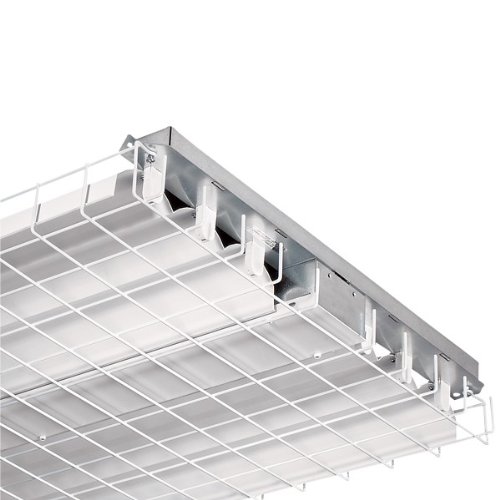 Steel Wire Guard 6 Lamp and 8 Lamp Linear Fluorescent Kevin G