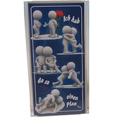 Schokolade mit Gru�karte "Ich hab da so einen Plan" 100 g
