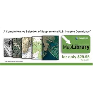DeLorme Map Library Subscription Card for Topo USA 8.0 and Earthmate PN Series GPS Navigators