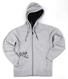 Quiksilver Galvanize Men's Hooded Zip Sweatshirt - Heather Grey