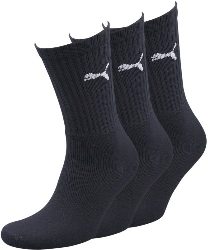 PUMA Herren sport 3P, 200 - black, 39-42, 7312_
