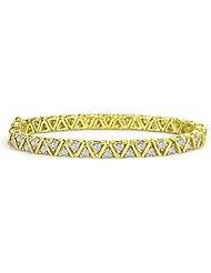 Diamond Zig-Zag Tennis Bracelet