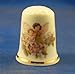 Porcelain China Collectable Thimble -- Blossom Fairies with Free Gift Box