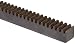Martin R24X4 Gear Rack, 14.5° Pressure Angle, 4 feet Long, High Alloy Steel, Inch, 24 Pitch, 0.25 Wide, 0.25 Thick, 0.208 Pitch Line Backing