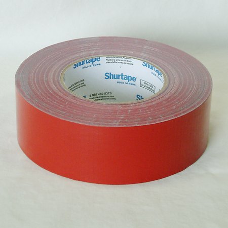 Shurtape PC-667 Specialty Grade Stucco Masking Duct Tape (UV resistant): 2 in. x 60 yds. (Red)