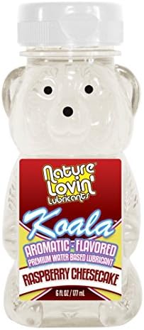 HLL-K09 - Koala Raspberry Cheesecake Flavored Lubricant - 6 oz.