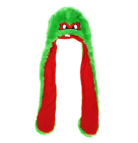  TMNT Teenage Mutant Ninja Turtles Furry Snood Hat Scarf