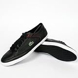 Haneda It Mens Shoes In Black / Red By Lacoste