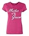 P&B Mother of The Groom Women's T-Shirt, XL, Cyber Pink